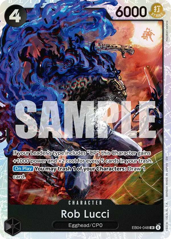 Rob Lucci, Adventure on Kami's Island EB04-048