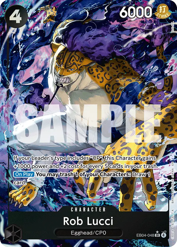 Rob Lucci (Alt Art), Adventure on Kami's Island EB04-048
