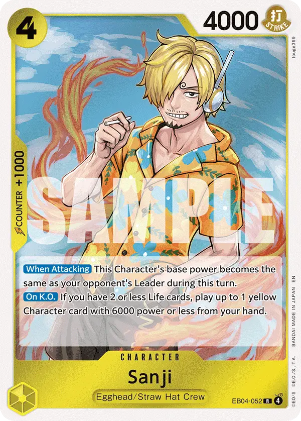 Sanji, Adventure on Kami's Island EB04-052
