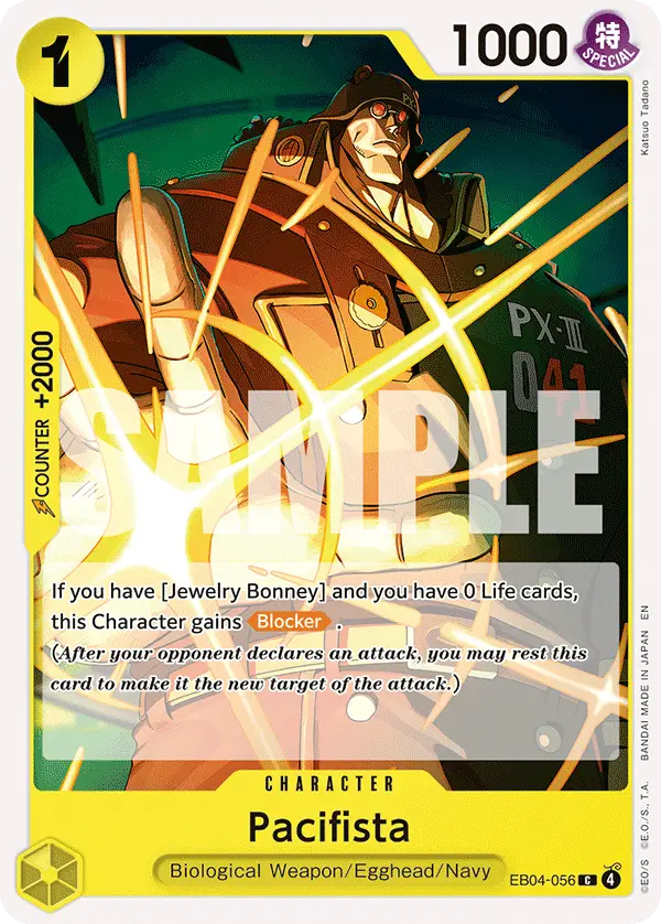 Pacifista, Adventure on Kami's Island Release Event Cards EB04-056