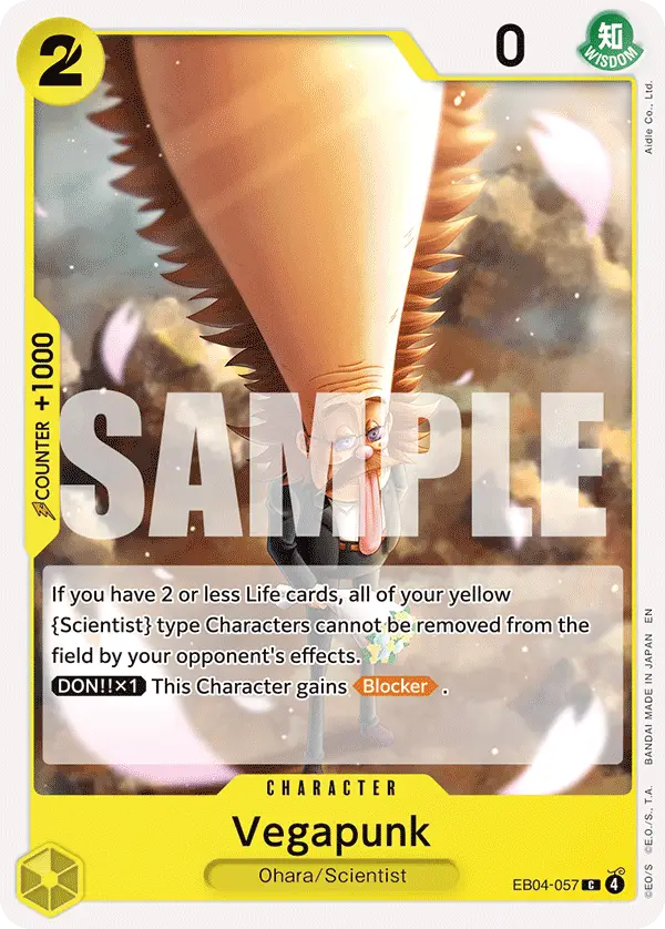 Vegapunk, Adventure on Kami's Island Release Event Cards EB04-057