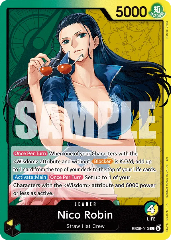 Nico Robin, Extra Booster: One Piece Heroines Edition Vol. 2 EB05-010