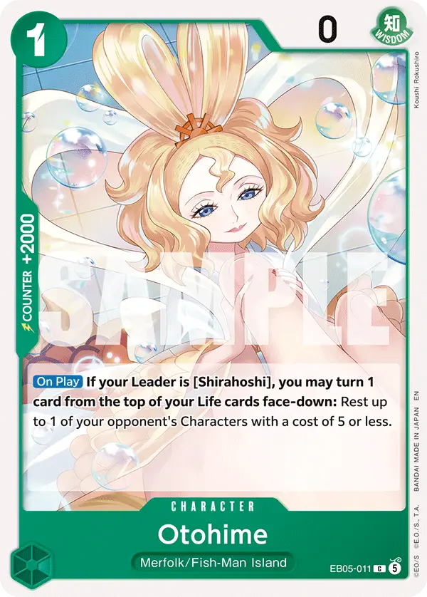 Otohime, Extra Booster: One Piece Heroines Edition Vol. 2 EB05-011