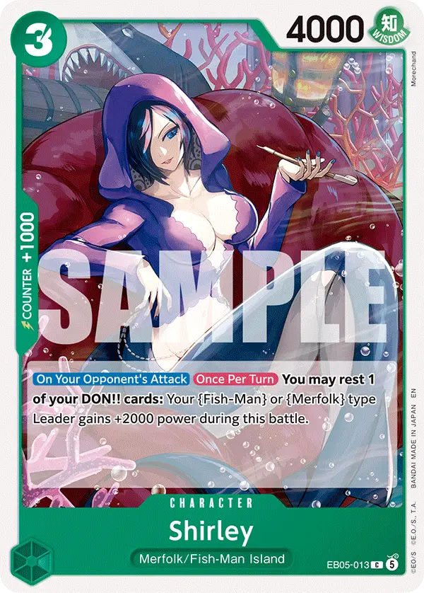 Shirley, Extra Booster: One Piece Heroines Edition Vol. 2 EB05-013