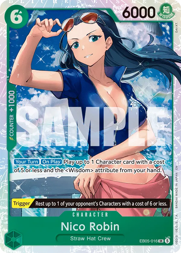 Nico Robin, Extra Booster: One Piece Heroines Edition Vol. 2 EB05-016