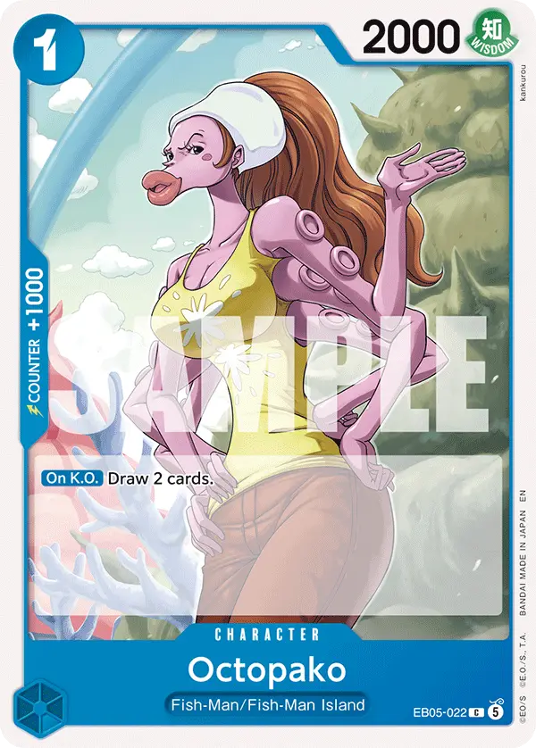 Octopako, Extra Booster: One Piece Heroines Edition Vol. 2 EB05-022