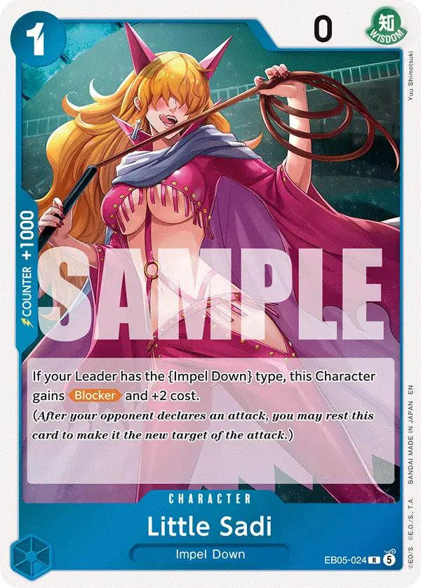 Little Sadi, Extra Booster: One Piece Heroines Edition Vol. 2 EB05-024