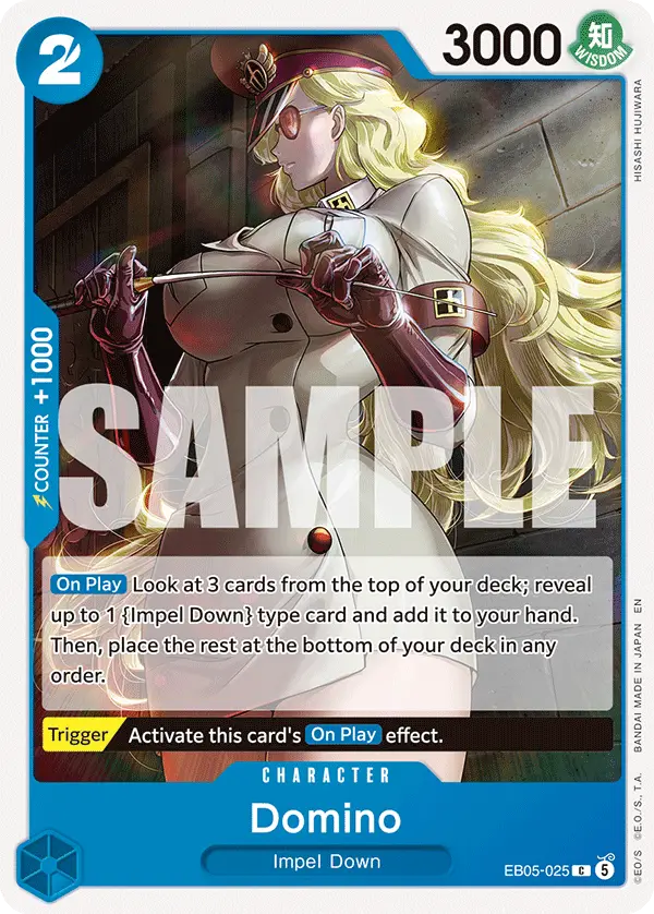 Domino, Extra Booster: One Piece Heroines Edition Vol. 2 EB05-025