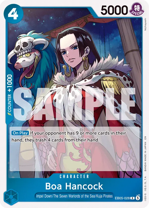 Boa Hancock, Extra Booster: One Piece Heroines Edition Vol. 2 EB05-028