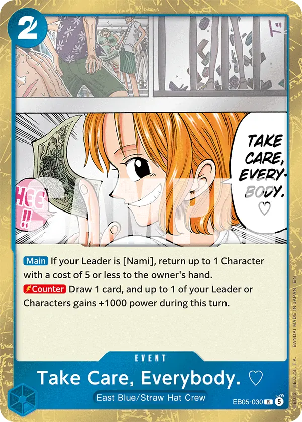 Take Care, Everybody., Extra Booster: One Piece Heroines Edition Vol. 2 EB05-030