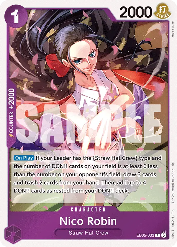 Nico Robin, Extra Booster: One Piece Heroines Edition Vol. 2 EB05-033