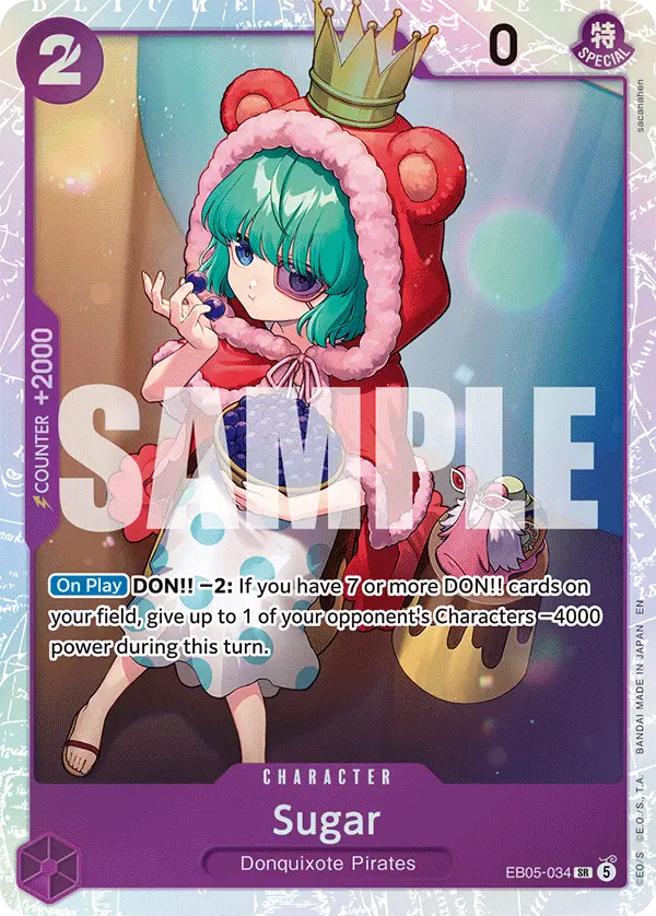 Sugar, Extra Booster: One Piece Heroines Edition Vol. 2 EB05-034