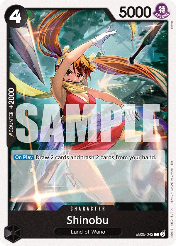 Shinobu, Extra Booster: One Piece Heroines Edition Vol. 2 EB05-042