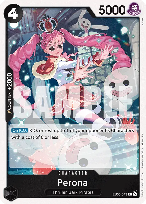 Perona, Extra Booster: One Piece Heroines Edition Vol. 2 EB05-043