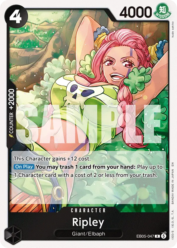 Ripley, Extra Booster: One Piece Heroines Edition Vol. 2 EB05-047