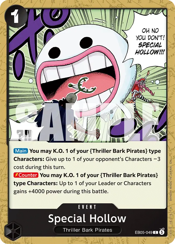 Special Hollow, Extra Booster: One Piece Heroines Edition Vol. 2 EB05-049
