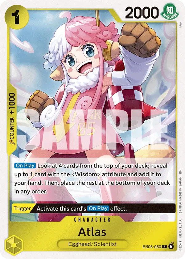 Atlas, Extra Booster: One Piece Heroines Edition Vol. 2 EB05-050