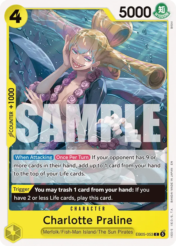 Charlotte Praline, Extra Booster: One Piece Heroines Edition Vol. 2 EB05-053