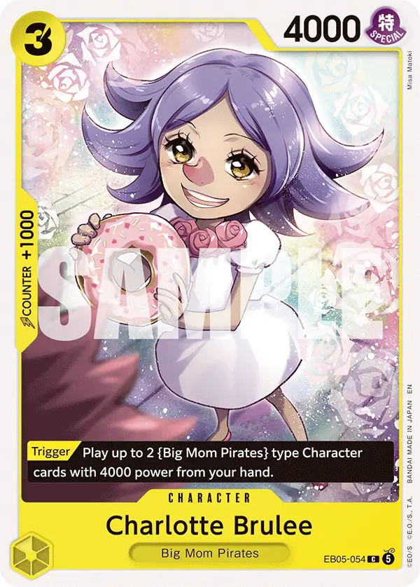 Charlotte Brulee, Extra Booster: One Piece Heroines Edition Vol. 2 EB05-054