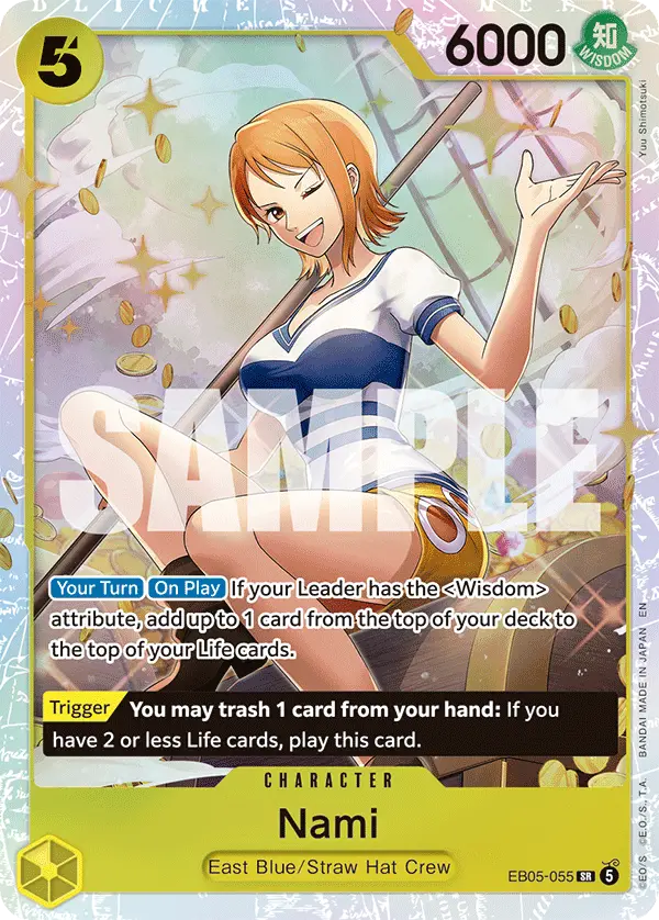 Nami, Extra Booster: One Piece Heroines Edition Vol. 2 EB05-055