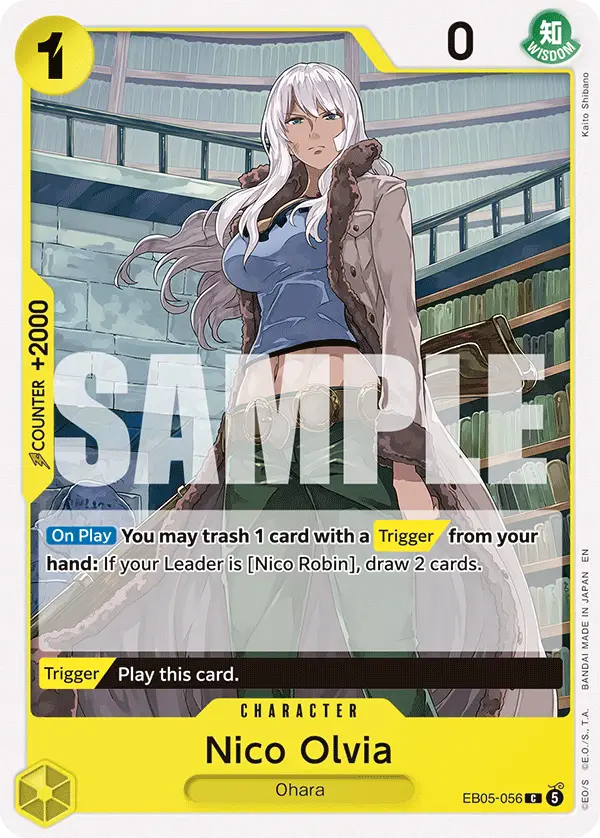 Nico Olvia, Extra Booster: One Piece Heroines Edition Vol. 2 EB05-056