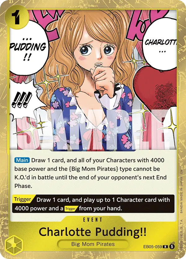 Charlotte Pudding!!, Extra Booster: One Piece Heroines Edition Vol. 2 EB05-059