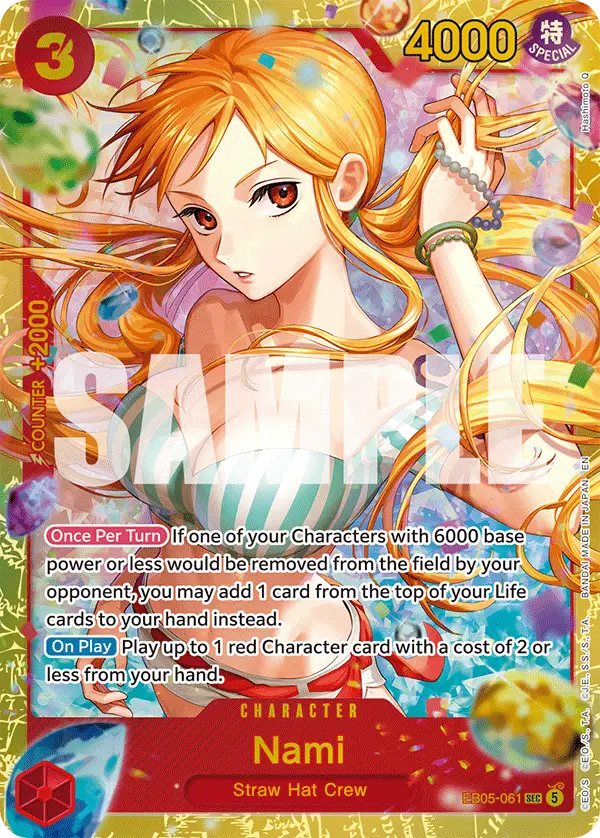 Nami, Extra Booster: One Piece Heroines Edition Vol. 2 EB05-061