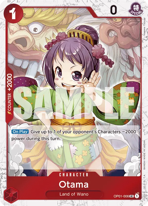 Otama (Jolly Roger Foil), Premium Booster -The Best- OP01-006