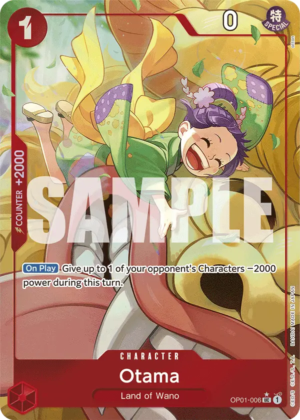 Otama (Alt Art), Premium Booster -The Best- OP01-006