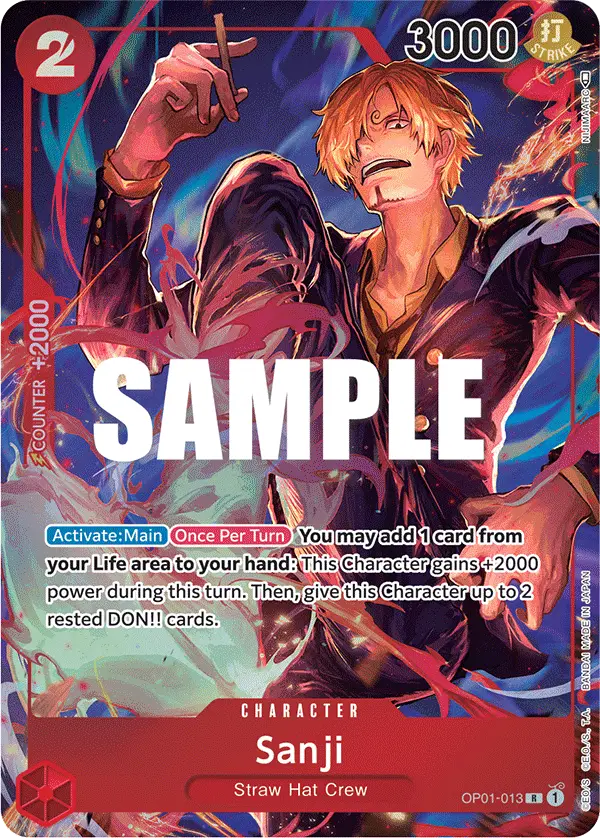 Sanji (Alt Art), Romance Dawn OP01-013