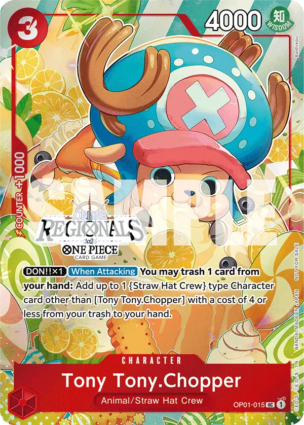Tony Tony.Chopper (Offline Regional 2024 Vol. 3), One Piece Promotion Cards OP01-015