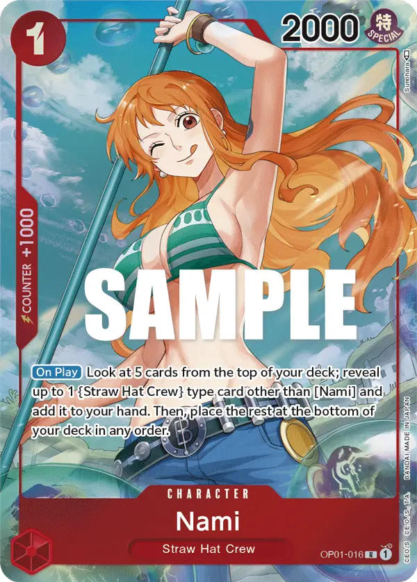 Nami (Alt Art), Romance Dawn OP01-016