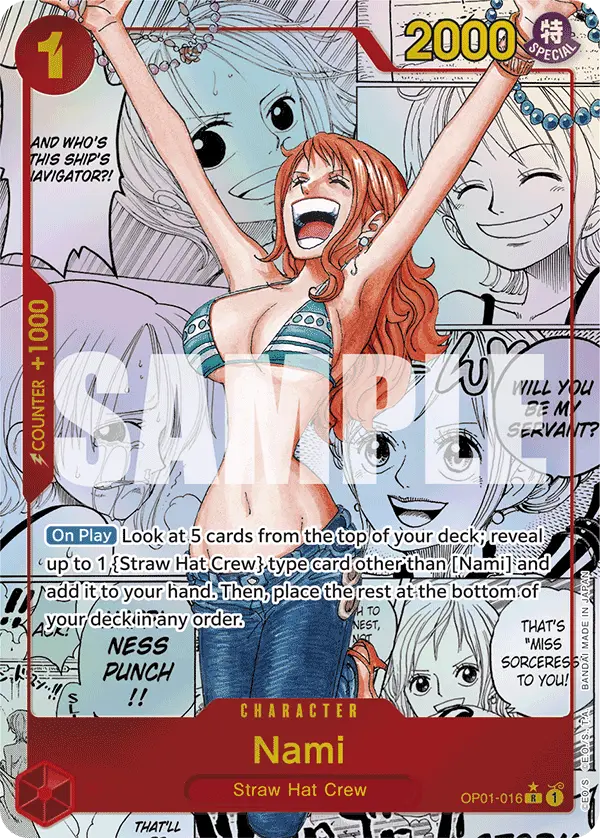 Nami (Manga), Premium Booster -The Best- OP01-016