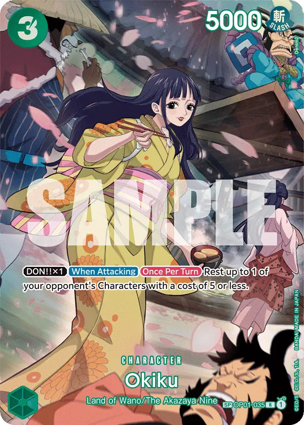 Okiku (SP), 500 Years in the Future OP01-035