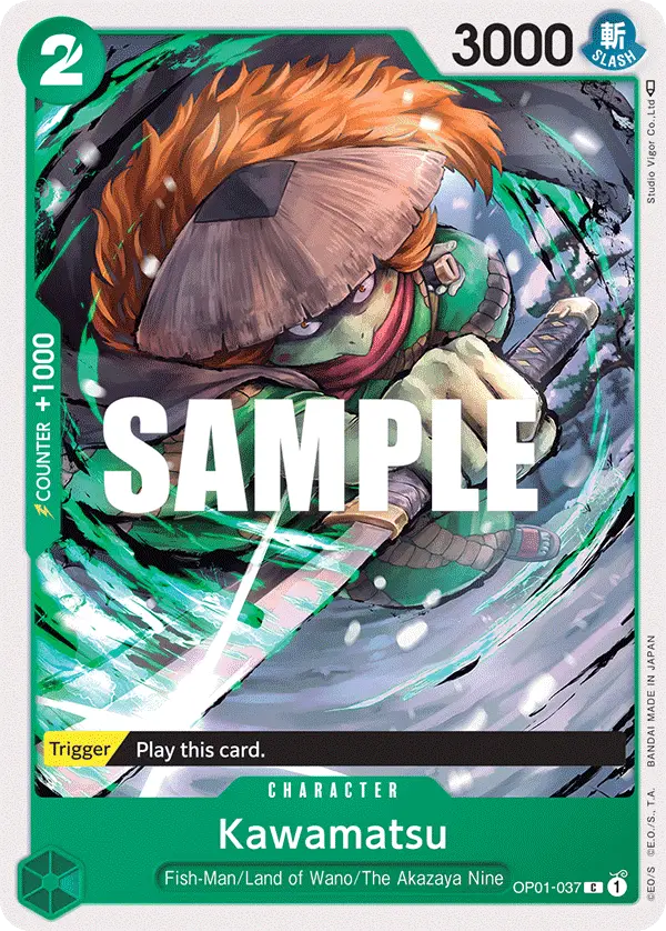 Kawamatsu, Romance Dawn OP01-037