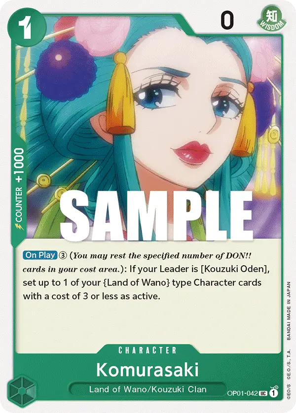 Komurasaki, Romance Dawn OP01-042