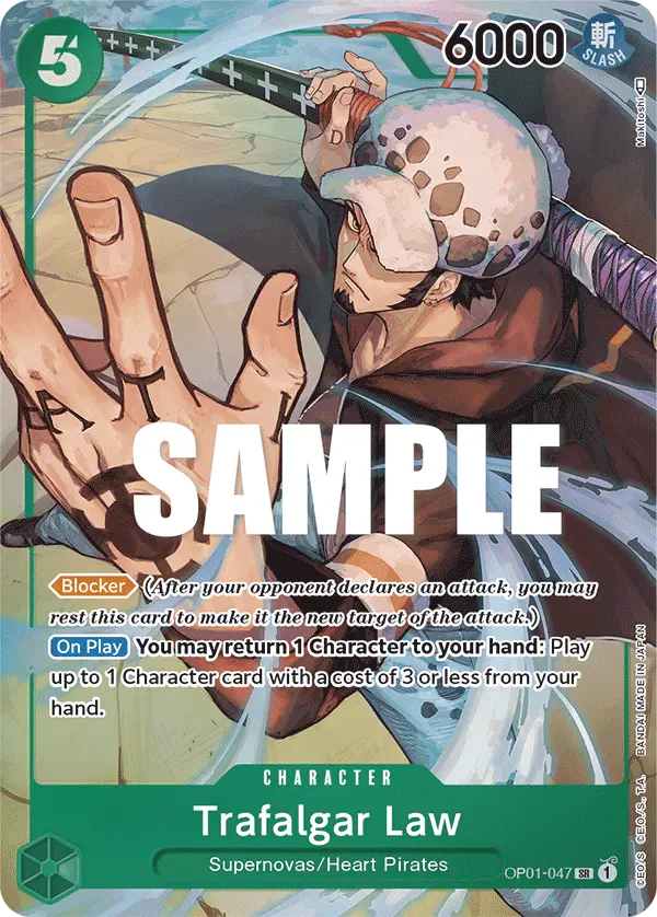 Trafalgar Law (Alt Art), Romance Dawn OP01-047