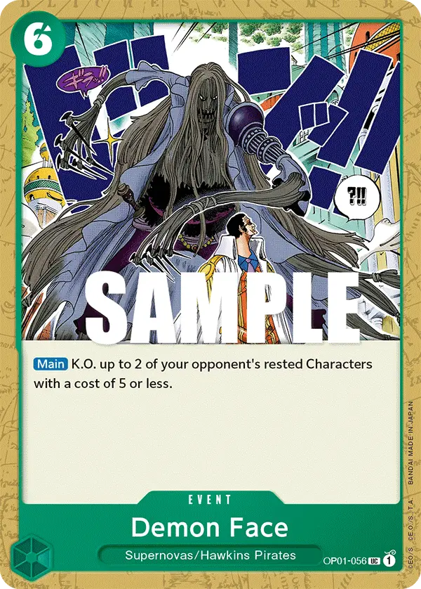 Demon Face, Romance Dawn OP01-056