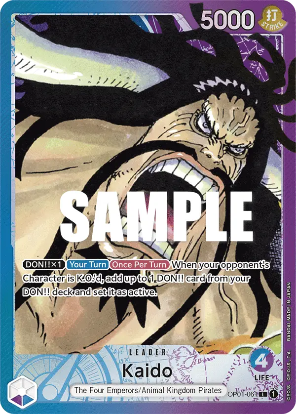 Kaido (Alt Art), Romance Dawn OP01-061