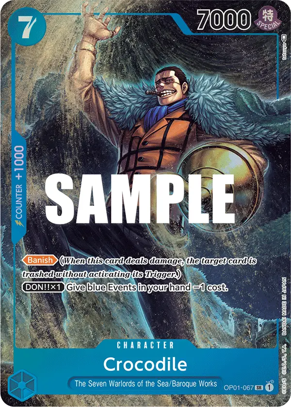 Crocodile (Alt Art), Romance Dawn OP01-067