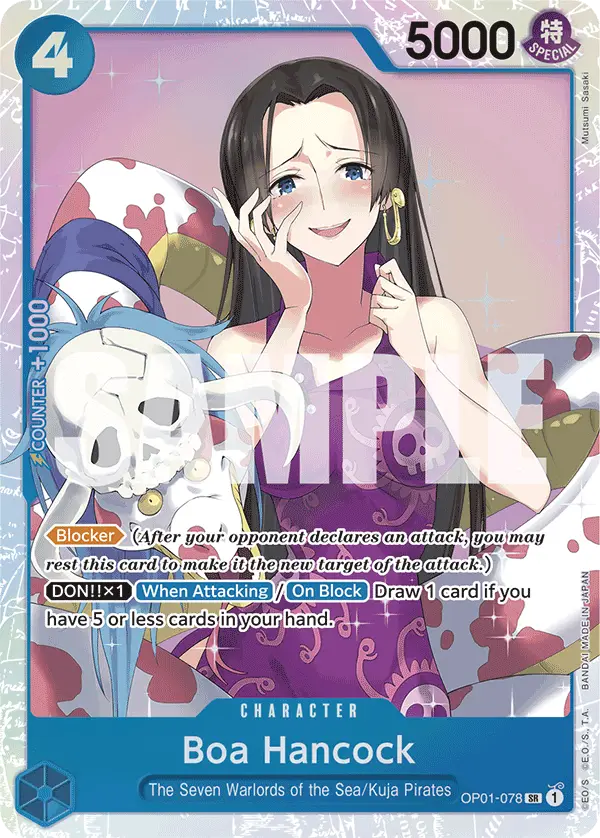 Boa Hancock (Reprint), Premium Booster -The Best- OP01-078
