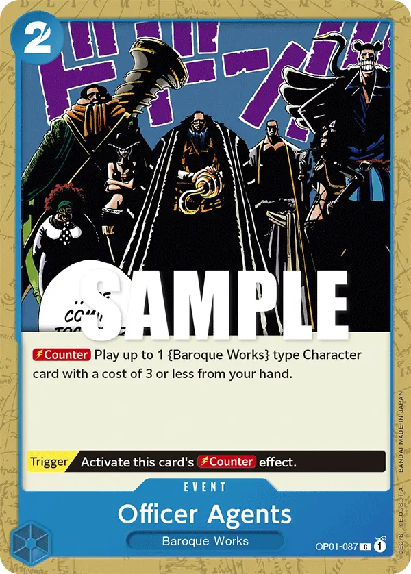 Officer Agents, Romance Dawn OP01-087
