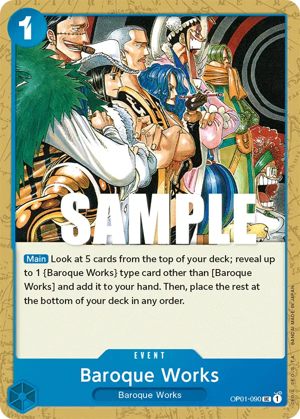 Baroque Works, Romance Dawn OP01-090