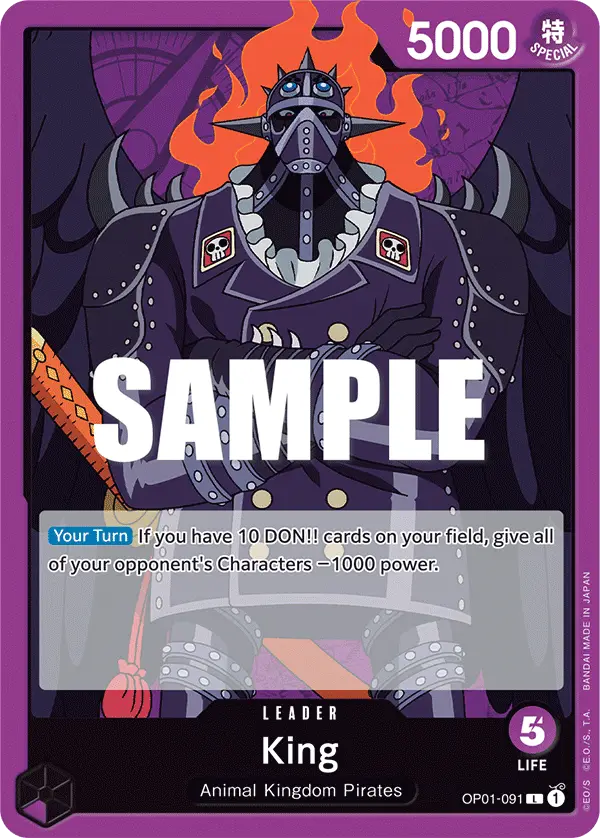 King, Romance Dawn OP01-091