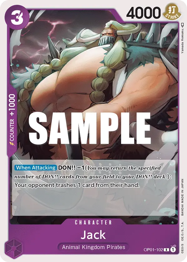 Jack, Romance Dawn OP01-102