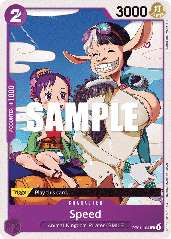 Speed, Romance Dawn OP01-104