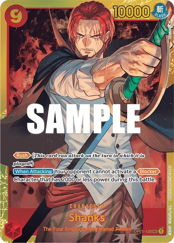 Shanks, Romance Dawn OP01-120