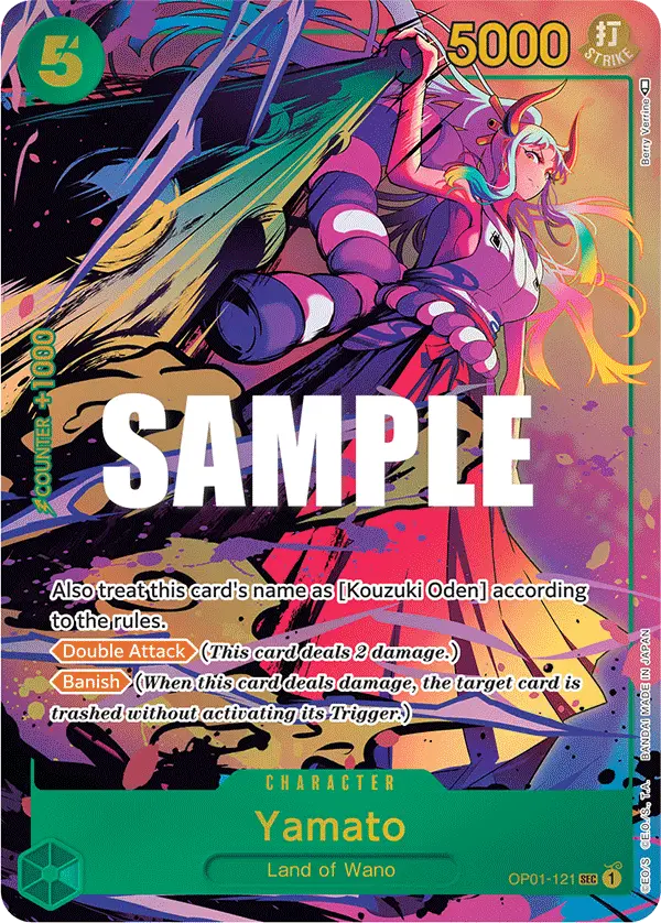 Yamato (Alt Art), Romance Dawn OP01-121