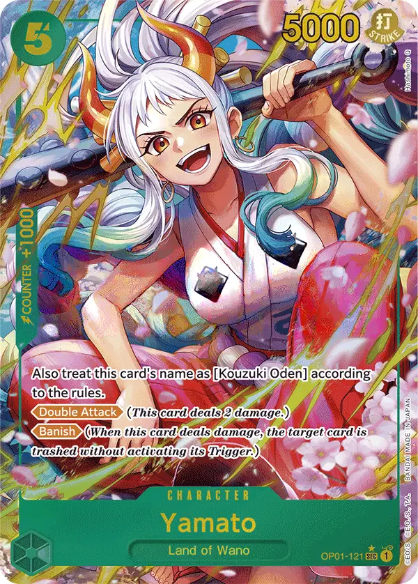 Yamato (Alt Art), Premium Booster -The Best- OP01-121