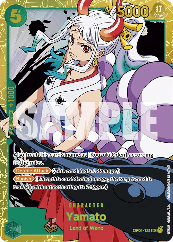 Yamato (Reprint), Premium Booster -The Best- OP01-121